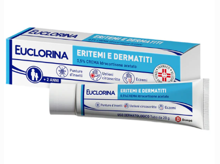 Euclorina Eritemi*crema 20g 0,5%