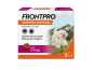 Frontpro Contro Pulci E Zecche Per Cani 2-4 Kg 3 Compresse Masticabili