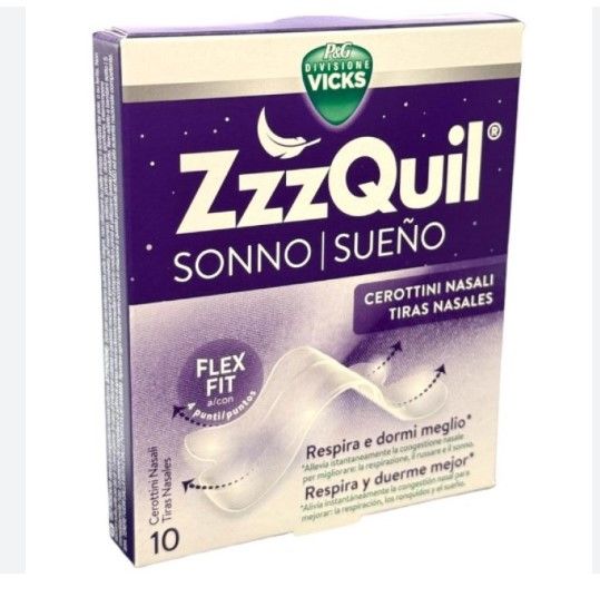 ZZZQuil Cerotti Nasali 10 pezzi