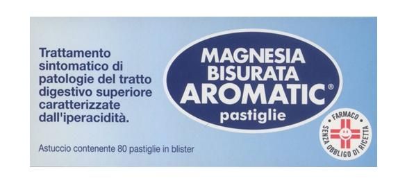 Magnesia bisurata ar, pastiglie 80 pastiglie