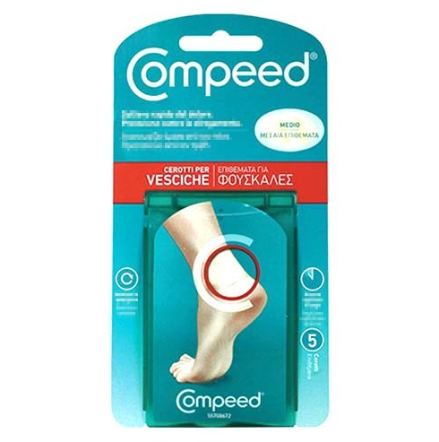 Compeed cerotti per vesciche formato medio 5 pezzi