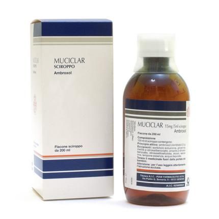 Mucicl, 15mg/5ml sciroppo flacone da 200ml