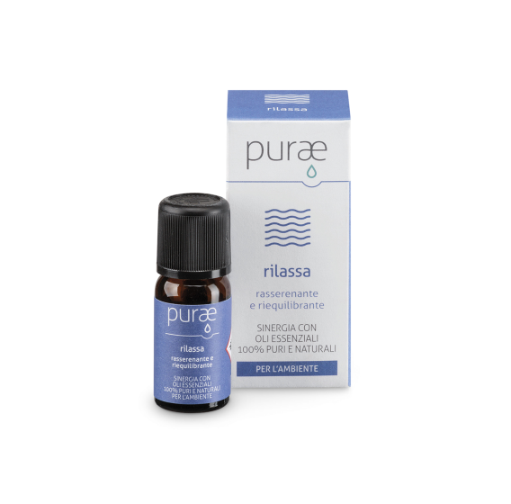 Purae sinergie oli essenziali rilassa 10ml