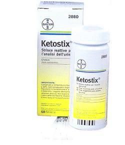 Ketostix chetonuria 50str