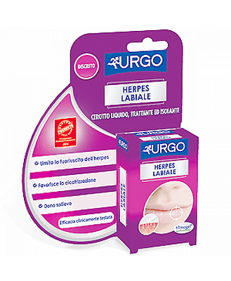 Urgo herpes labiale cerotto liquido 3ml