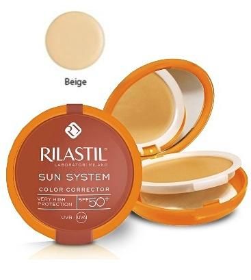 Rilastil sun system beige correttore del colore spf50+