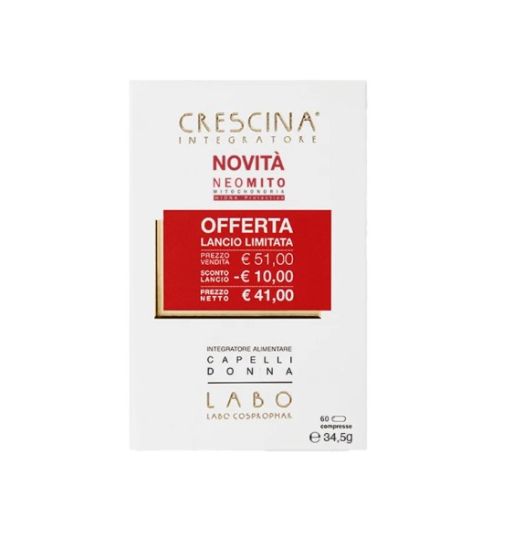 Crescina Ri-Crescita Neo-mito Donna 60 Compresse
