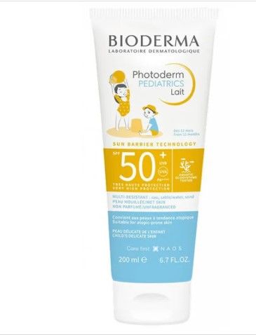 Photoderm Pediatrics Lait Spf 50+ Bioderma 200ml