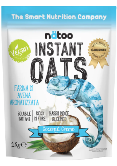 Natoo Instant Oat Farina Avena Cocon Cream 1kg