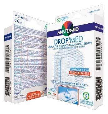 M-Aid Drop Med Cerotto in tessuto non tessuto 10,5x15cm 5pz