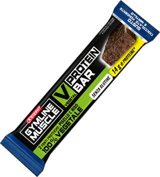 Gymline muscle vegbar cioccolata fondente e mirtillo 60g