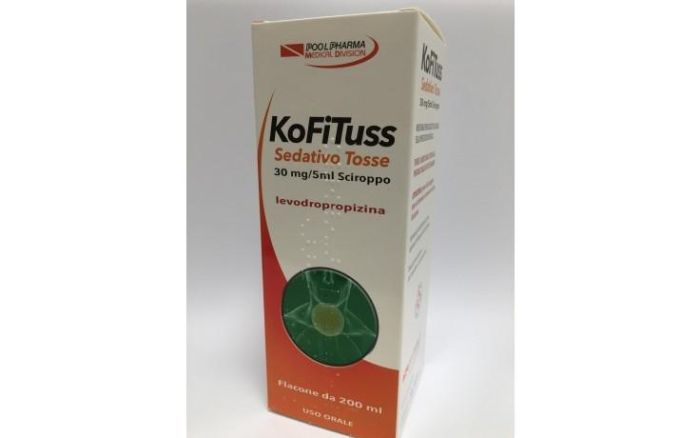 Kofituss sed tos, 30mg/5ml sciroppo flacone da 200ml con misurino con dosatore