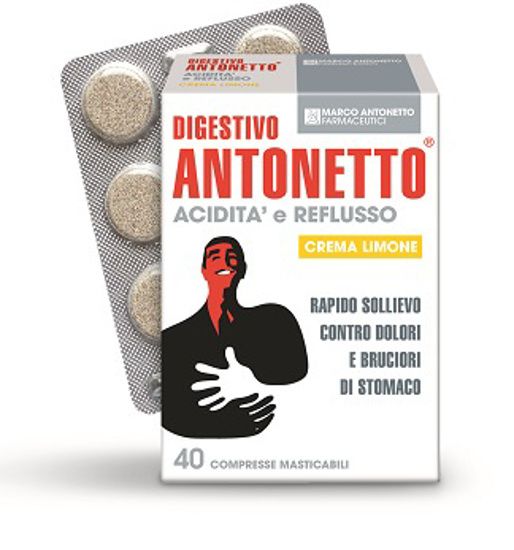 Digestivo antonetto a/r limone 40cpr