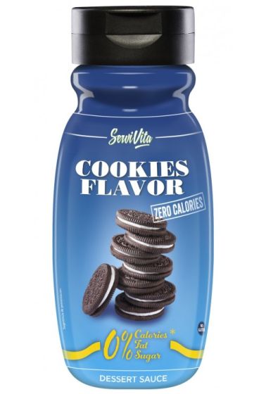 Servivita sciroppo cookies flavor 320g
