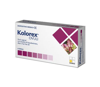 Kolorex ovuli vaginali 6pz 2g