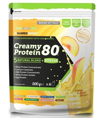 Creamy protein mango peach500g