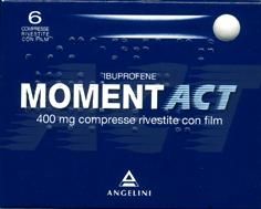 Momenta, 400mg compresse rivestite con film 6 compresse