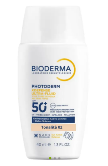 Bioderma Photoderm Xdefense Ultra Fluid SPF50+ Solare Viso N02 40ml