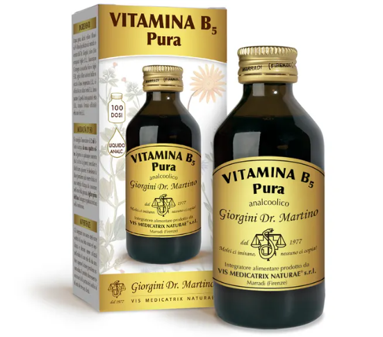 Dr Giorgini Vitamina B5 Pura Liquido Analcoolico 100ml