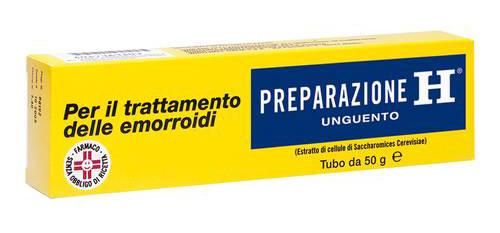 Preparazione h, 1,08% unguento 1 tubo da 50g