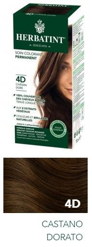Herbatint 4d cast dor 135ml