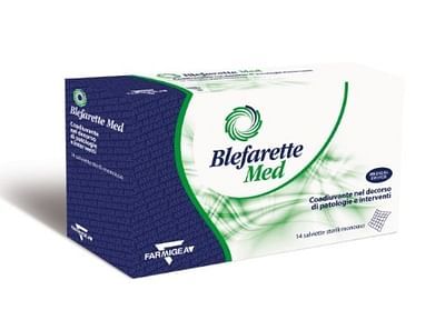 Blefarette med 14 salviette monodose sterili