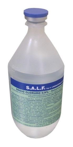 Sodio cloruro sa, 0,9% soluzione per infusione flaconcino in polipropilene 500ml