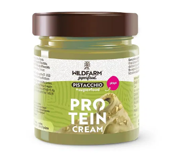 Wildfarm Super Protein Cream Evo CRrema Spalmabile Pistacchio Pitata 180 G