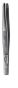 Pinzetta inox morso tondo