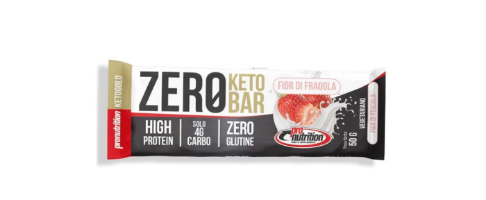 ProNutrition Barretta Keto Fragola 50 gr