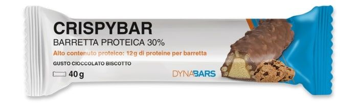 Lfp Unifarco crispy bar cioccolato/biscotto 40g