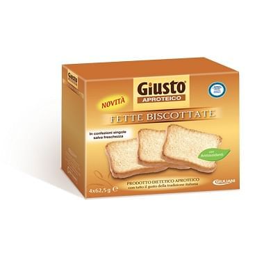 Giusto s/glut fette biscottate 250g