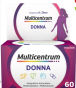 Multicentrum Donna Integratore Alimentare Multivitaminico Vitamina D Calcio Ferro Acido Folico 60 Compresse