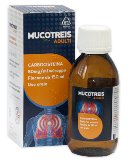 Mucotre, 50mg/ml sciroppo adulti