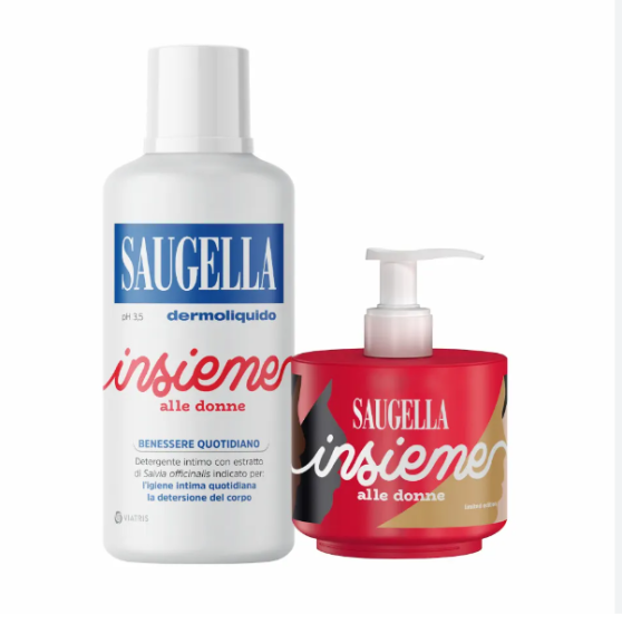 Saugella Dermoliquido 500ML + Omaggio 150ml - Detergente Intimo Delicato