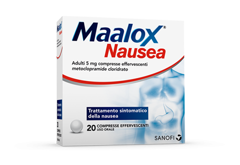 MAALOX Nausea 20 cpr eff 5mg