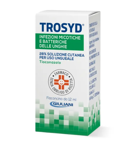  Trosyd Soluzione Ungueale 12ml 28%