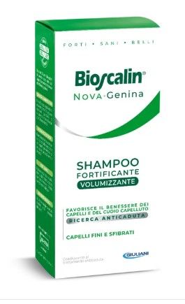 Bioscalin Nova-Genina Shampoo Fortificante Volumizzante 200ml