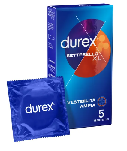 Durex Settebello XL 5 Preservativi