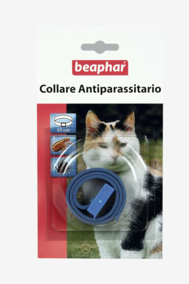 Collare antipar*blu gatto 35cm