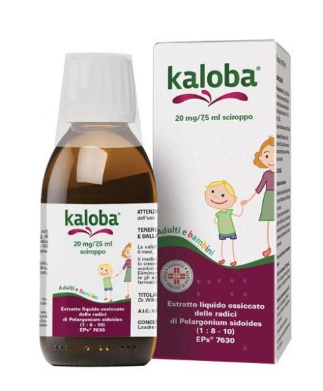 Kaloba 20mg/7,5ml sciroppo flacone 100ml 