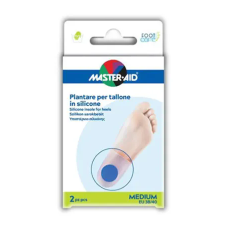 Master Aid Plantare Per Tallone Silicone Medium 2 Pezzi
