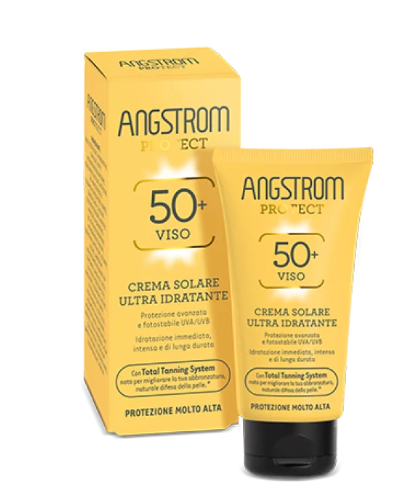 Angstrom Protect Hydraxol spf50+ viso Crema Solare Ultra Idratante 50ml