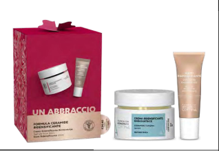 UNIFARCO Cofanetto Abbraccio Crema Ridensificante Rinnovatrice texture ricca 50ml+Siero Ridensificante 20ml