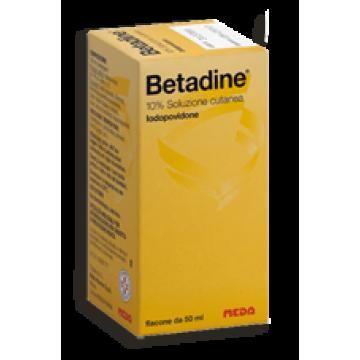 Betadine 10% soluzione cutanea 1 flacone 50ml