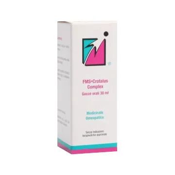Fms crotalus compl, gocce orali soluzione flacone in vetro con contagocce da 30ml