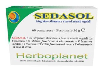 Herboplanet sedasol 60 compresse