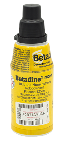 Betadne 10% soluzione cutanea flacone 125ml