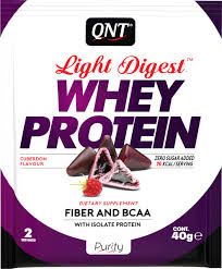 Qnt light digest whey protein frutti di bosco 40g