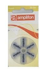 Amplifon 10 pila zn-aria 6pz